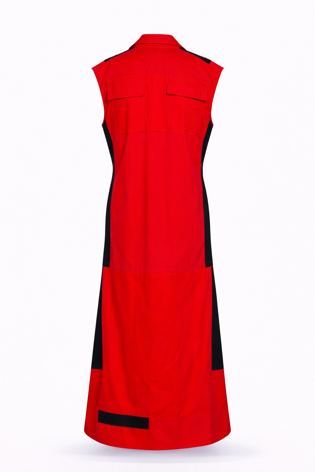 CHALECO ROJO LARGO