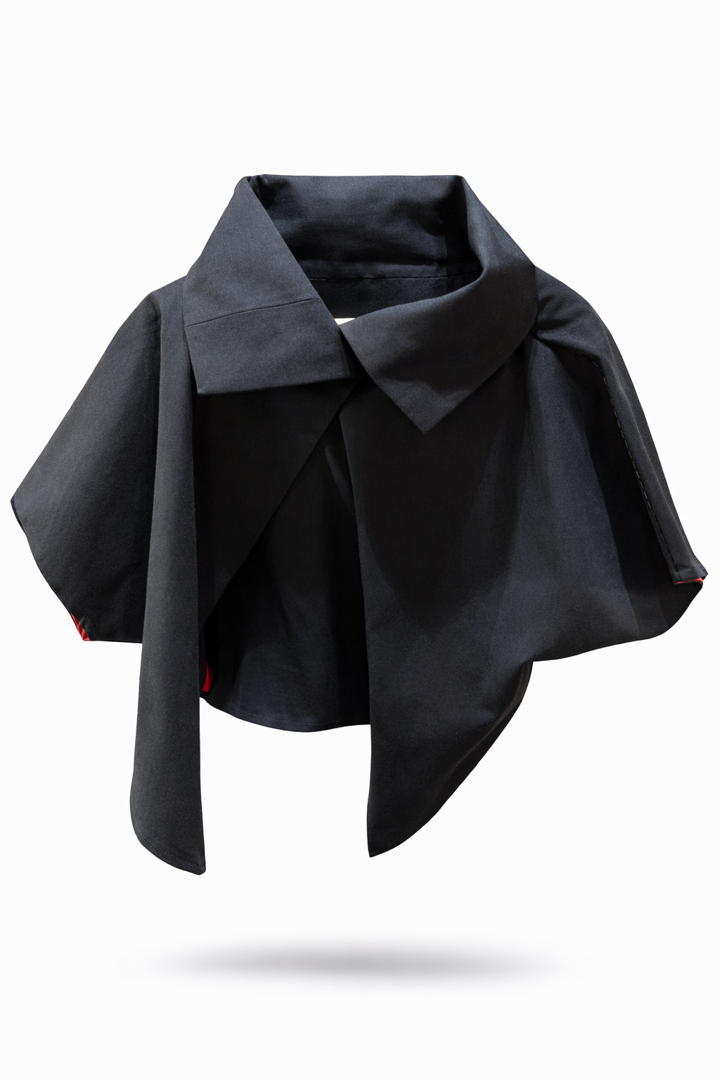 CHAQUETA DENIM NEGRO CON PETO 1882