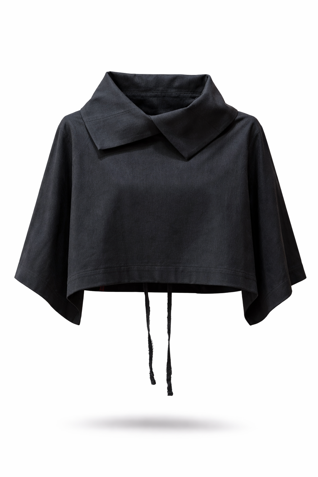 CHAQUETA DENIM NEGRO CON PETO 1882