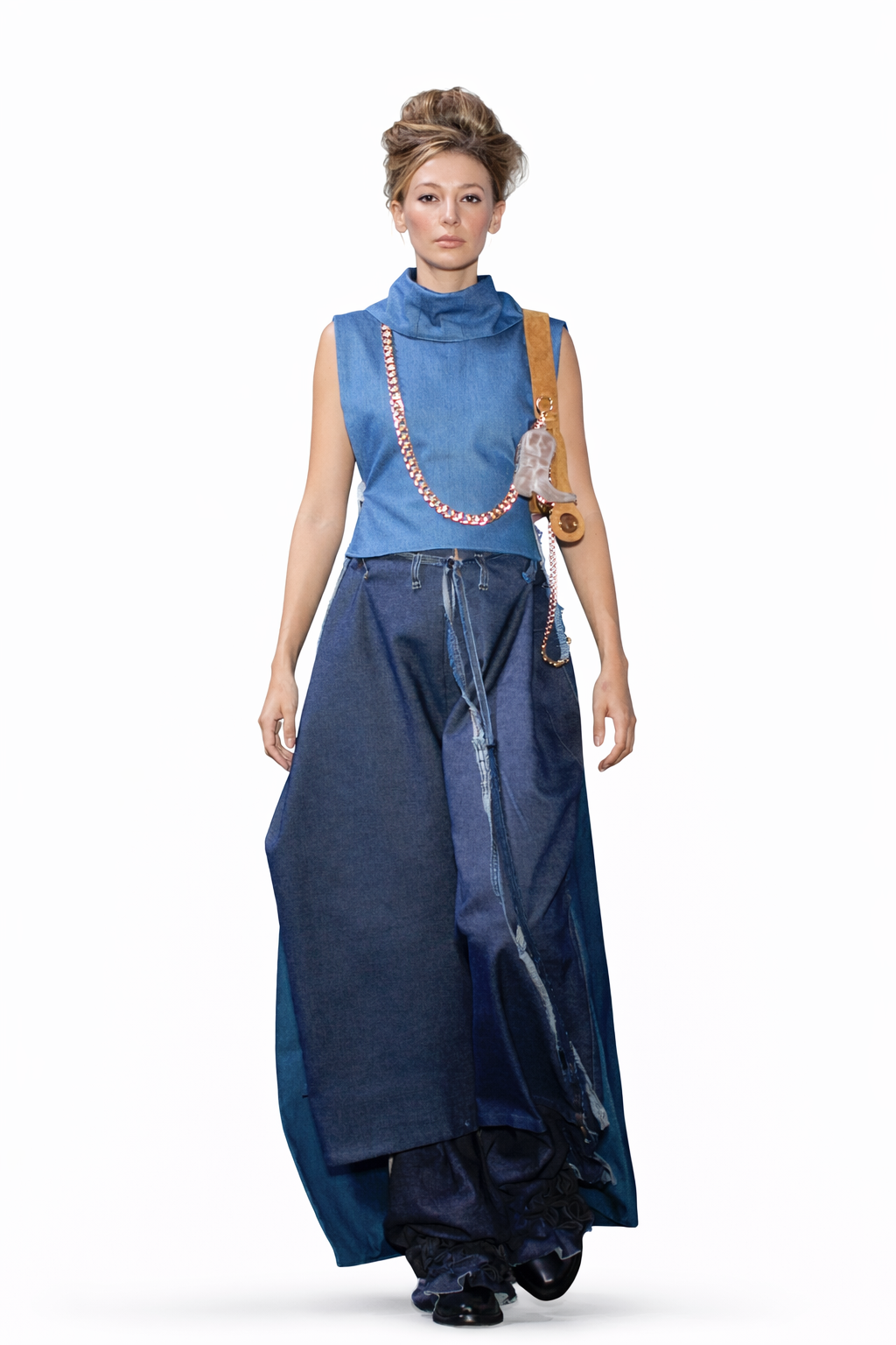 JORT ANCHO DENIM 1889