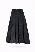 FALDA ROTONDA NEGRA DENIM