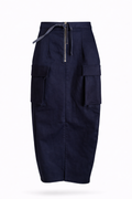 FALDA TUBO DENIM