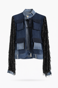 CHAQUETA MANGAS LENTEJUELAS REF 1851