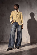 Blazer  Pespuntes en hilo