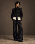 Blazer bordado en canutillos